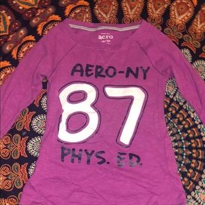 ✨aeropostale magenta long sleeve xs✨